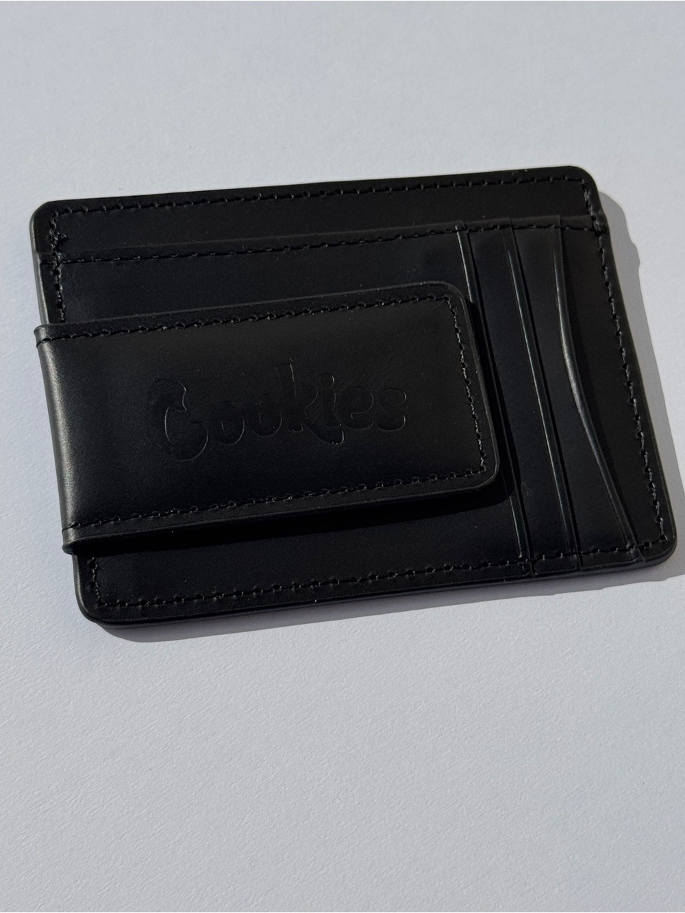 Cookies black magnetic money clip / id holder NEW